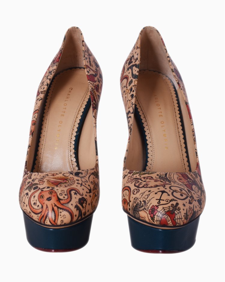 Sapato Charlotte Olympia Original Nautical feminino